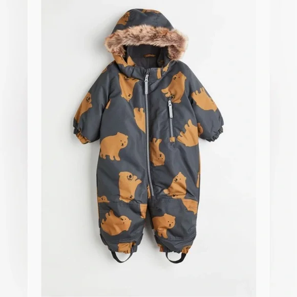 H&M boys water repellent snowsuit - Picture 1 of 1